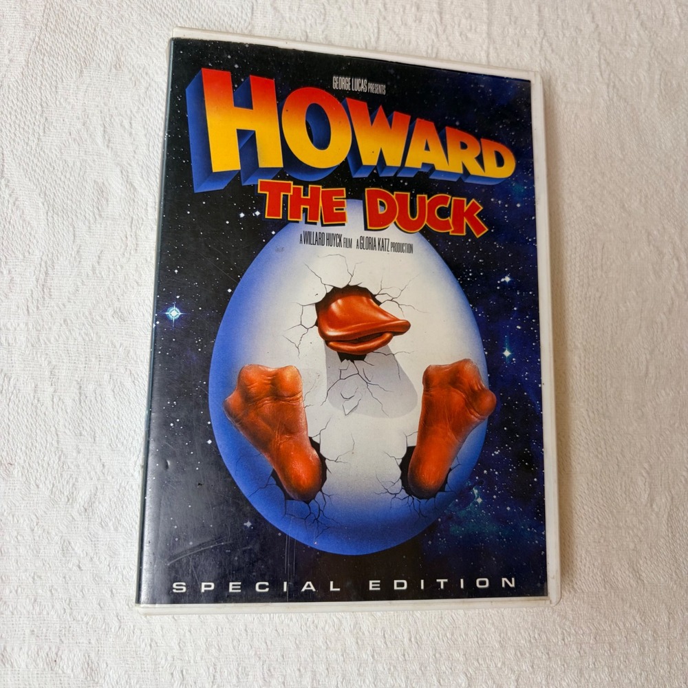 Howard the Duck Special Edition DVD 1986 George Lucas Marvel Comics Movie